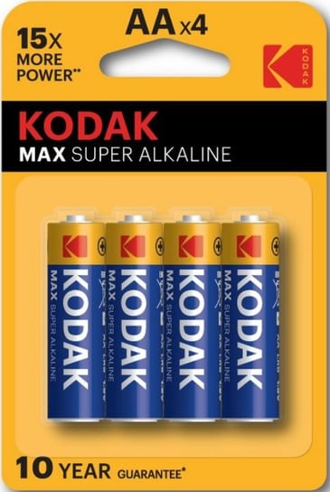 Bateria alkaliczna LR6/AA KODAK Max Alkaline 30952867, 4 szt. Kodak