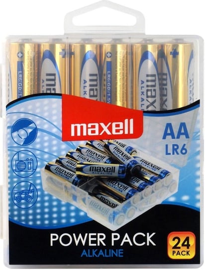 Bateria alkaliczna LR6/AA MAXELL Alkaline, 24 szt. Maxell