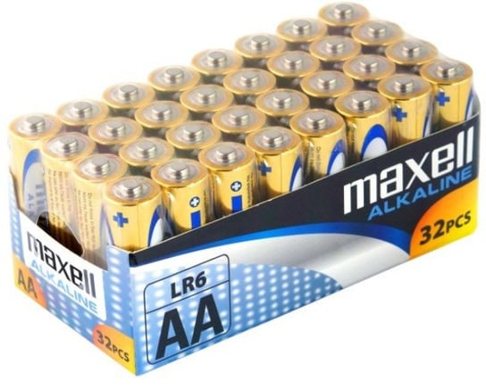 Bateria alkaliczna LR6/AA MAXELL Alkaline, 32 szt. Maxell