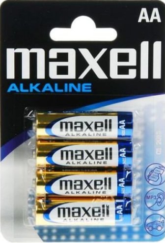 Bateria alkaliczna LR6/AA MAXELL Alkaline, 4 szt. Maxell