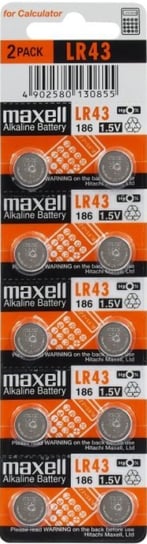 Bateria alkaliczna mini G12 MAXELL, 10 szt. Maxell
