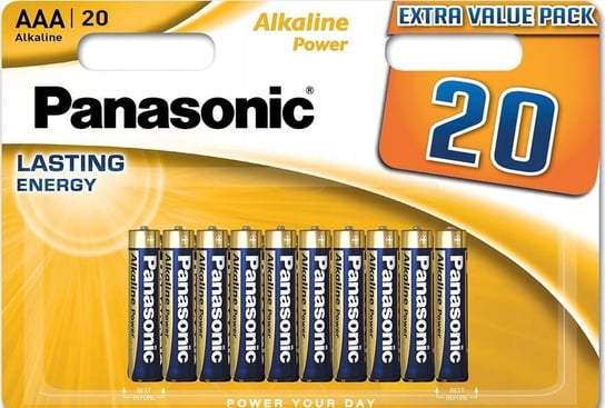 Bateria alkaliczna Panasonic AAA (R3) 20 sztuk Panasonic