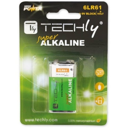 Bateria alkaliczna Techly LR61 9V Techly