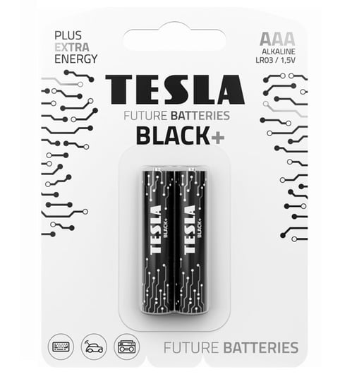 Bateria Alkaliczna Tesla Black+ Lr03 B2 1.5V 2 Sztuki Hedo