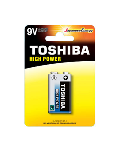 Bateria alkaliczna TOSHIBA 6LR61GCP, BP-1, 1 szt. Toshiba