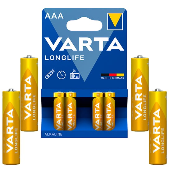 Bateria Alkaliczna Varta Longlife Aaa Lr03, 4 Szt. Varta