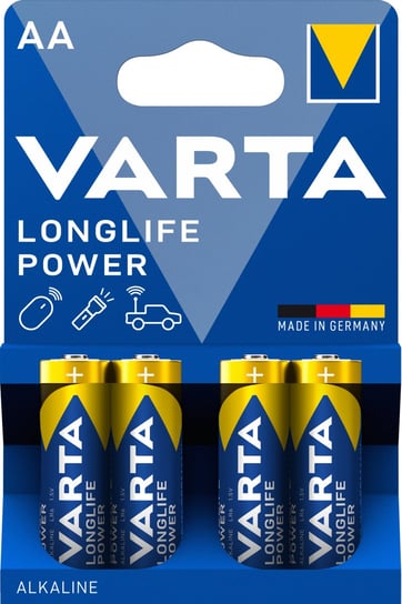 Bateria alkaliczna VARTA LongLife Power AA LR6, 4 szt. Varta