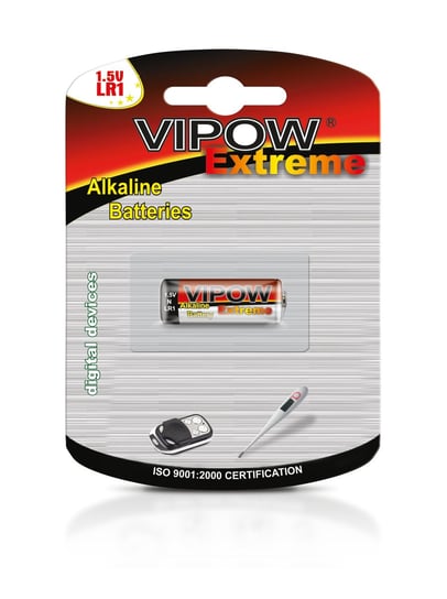 Bateria alkaliczna VIPOW EXTREME LR1 1szt/bl LP