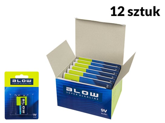 Bateria  Blow Super Alkaline 9V 6Lr61 Bl Blow