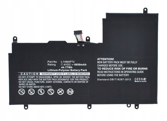 Bateria Coreparts Do Lenovo L14M4P72 Lenovo