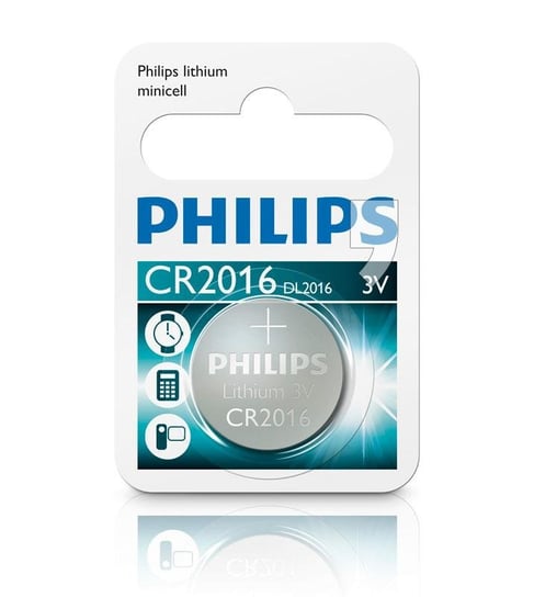 Bateria CR PHILIPS CR2016/01B, Li, 3 V, 1 szt. Philips