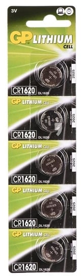 Bateria CR1620 GP BATTERY CR1620-U5, 5 szt. GP Batteries