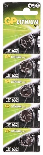 Bateria CR1632 GP BATTERY CR1632-U5, Li, 5 szt. GP Bateries