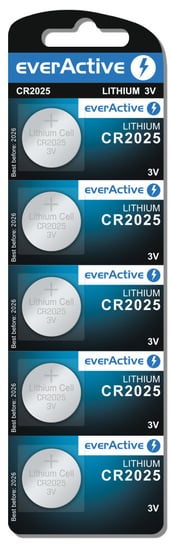 Bateria CR2025 EVERACTIVE, 5 szt. EverActive