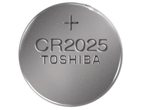 Bateria CR2025 TOSHIBA CR2025 PW BP-5, Li, 1700 mAh, 3 V, 5 szt. Toshiba