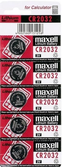Bateria Cr2032 Maxell Lithium Battery, 5 Szt. Maxell