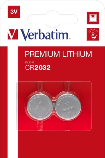 Bateria CR2032 VERBATIM, 2 szt. Verbatim
