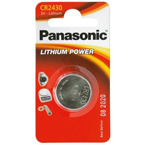 Bateria CR2430 PANASONIC CR2430/1BP, Li, 1 szt. Panasonic
