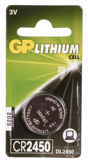 Bateria CR2450 GP BATTERY Lithium Cell CR2450-U1 GP Battery