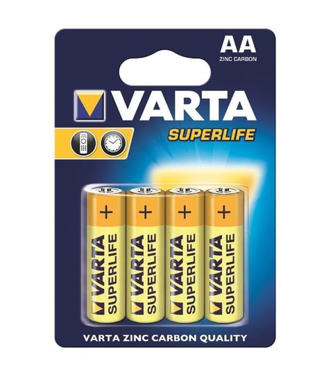 Bateria cynkowa AA VARTA Superlife BAVA 2006, 4 szt. Varta