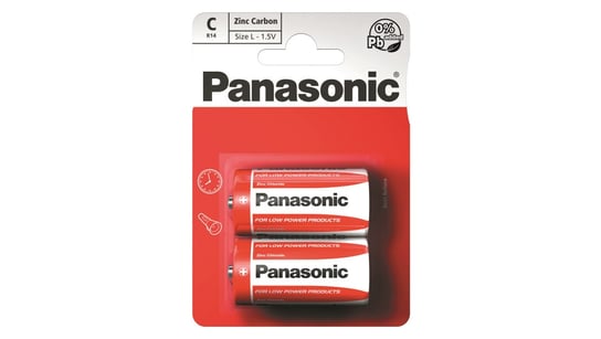 Bateria cynkowo-węglowa R14 / C 1,5V /blister 2szt./ Panasonic