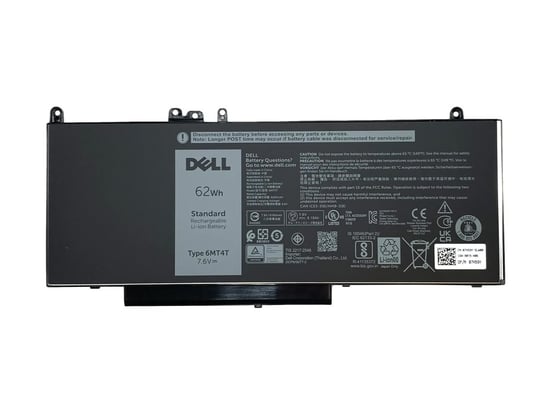 Bateria Dell 6MT4T 7V69Y 62Wh Latitude E5570 E5470 Dell