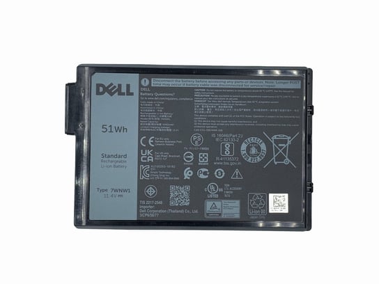 Bateria Dell DMF0C 7WNW1 51Wh, Latitude Rugged 5424, 5420, 7424 Dell