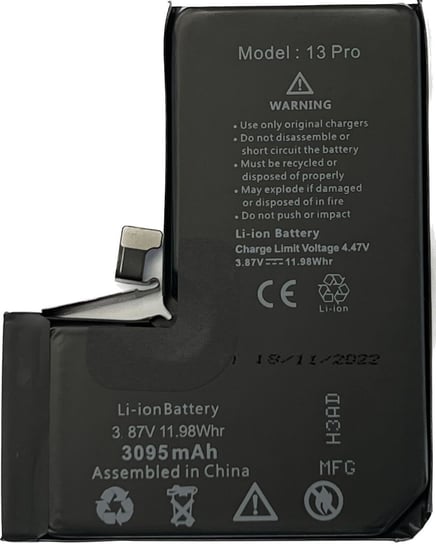 Bateria do Apple iPhone 13 Pro 3095 mAh Tradebit