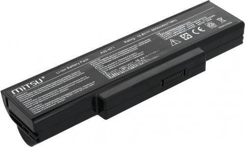 Bateria do laptopa Asus K72, K73, N73, X77, 11.1 V, 6600 mAh Mitsu