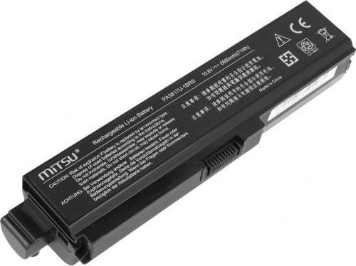 Bateria do notebooków Toshiba MITSU BC/TO-L750H, 10.8 V, 6600 mAAh Mitsu