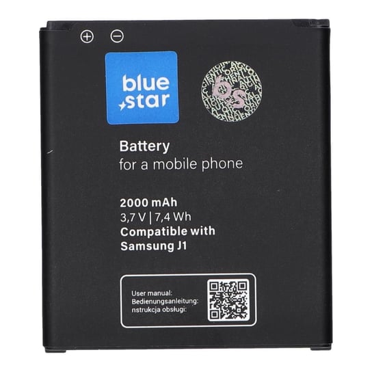 Bateria do Samsung Galaxy J1 (J100) 2000 mAh Li-Ion Blue Star PREMIUM Nemo
