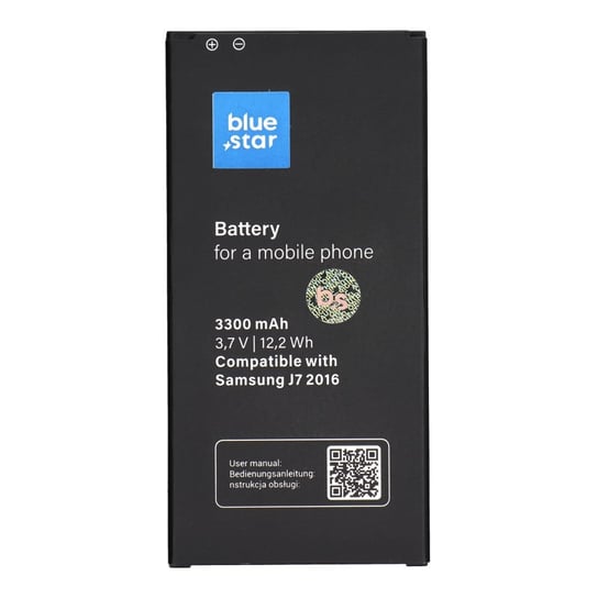 Bateria do Samsung Galaxy J7 2016 3300 mAh Li-Ion Blue Star PREMIUM Partner Tele