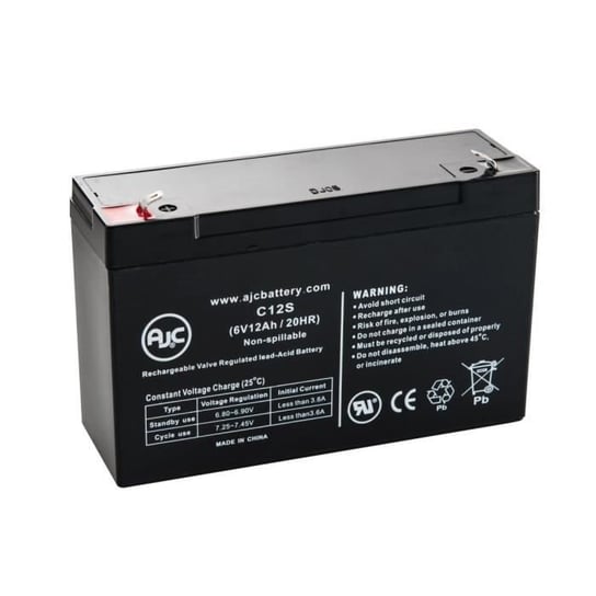 Bateria do UPS APC AP250 6V 12Ah - AJC-C12S-H-3-102273 Inna marka