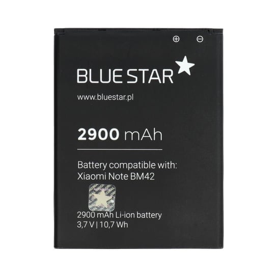 Bateria do Xiaomi Mi Note (BM42) 2900 mAh Li-Ion Blue Star Partner Tele