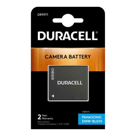 Bateria Duracell DR9971 7,2V 770mAh Li-Ion - Panasonic DMW-BLE9, DMW-BLE9E, DMW-BLG10, DMW-BLG10E, LEICA BP-DC15 Duracell