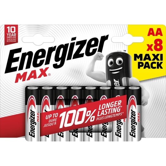 Bateria Energizer Max Aa Lr6. 8 Szt. Opakowanie Eco Energizer