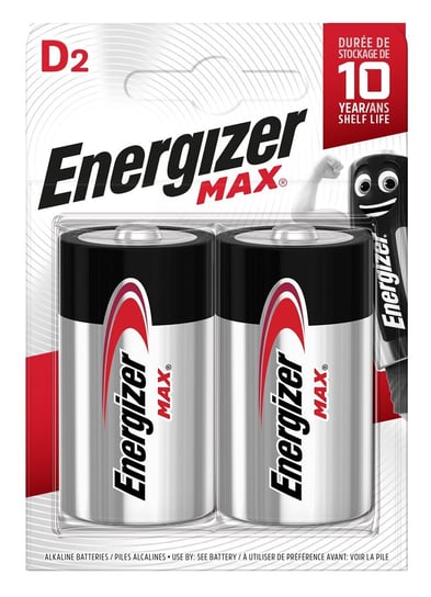Bateria Energizer Max D Lr20. 2 Szt. Opakowanie Eco Energizer