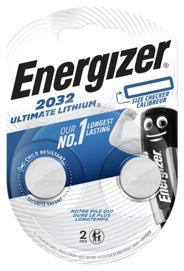 Bateria ENERGIZER Ultimate Lithium CR2032, Li, 2 szt. Energizer