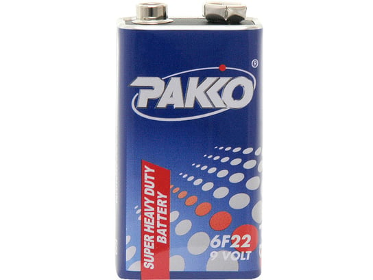 Bateria Extra Heavy Duty 6F22 9V V/P Pakko