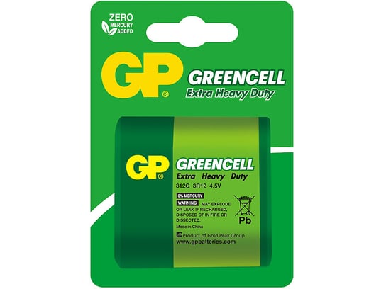 Bateria Gp Greencell 3R12 4,5V GP Batteries