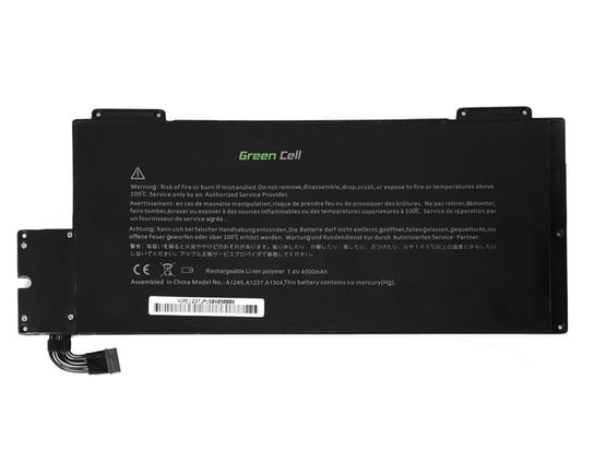 Bateria Green Cell A1245 do Apple Macbook Air 13 A1237 A1304 (Early 2008, Late 2008, Mid 2009) Green Cell