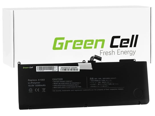 Bateria Green Cell A1382 do Apple Macbook Pro 15 A1286 (Early 2011, Late 2011, Mid 2012) Green Cell