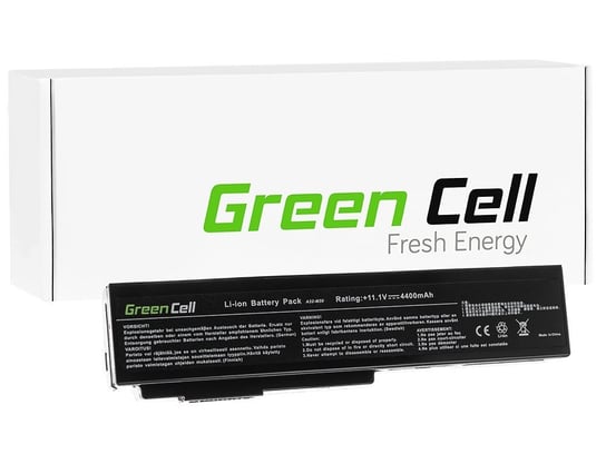Bateria Green Cell A32-M50 A32-N61 do Asus N43 N53 G50 L50 M50 M60 N61VN N61JV N61VG 11.1V 6 cell Green Cell