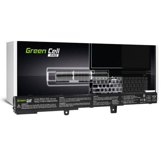 Bateria  GREEN CELL AS90 do laptopa Asus A31N1319 2200 MAH 11.25V, Czarny Green Cell