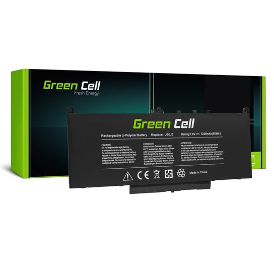 Bateria GREEN CELL De135 Do Dell Latitude E7270 E7470 5800mah 7.6v Green Cell