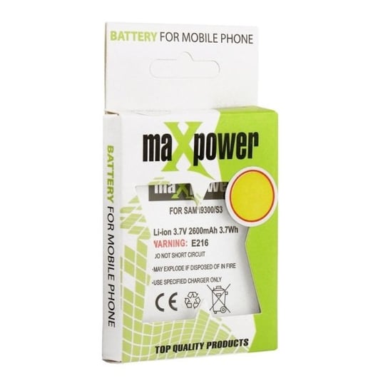 Bateria iPhone 5 1800mAh MaxPower MAX POWER