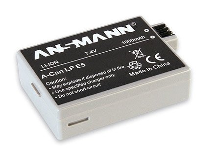 Bateria Li-Ion ANSMANN A-Can LP-E12, 750 mAh, 7.4 V Ansmann