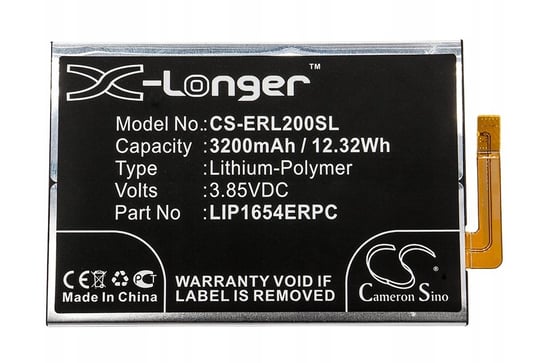 Bateria Lip1654Erpc Snysk84 Do Sony Xperia L2 Xa2 Sony