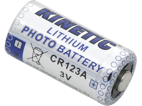 Bateria Litowa 3V`Cr123 1400Mah Kinetic