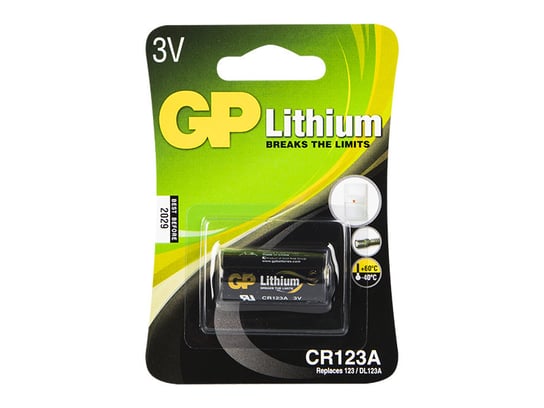 Bateria Litowa 3V`Cr123A Gp Blister BLISTER